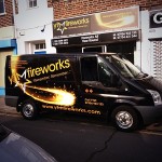 YTM Fireworks Van & Shop Advertising